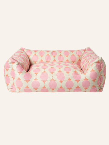 Peach Bloom Sofa Köpek Yatağı