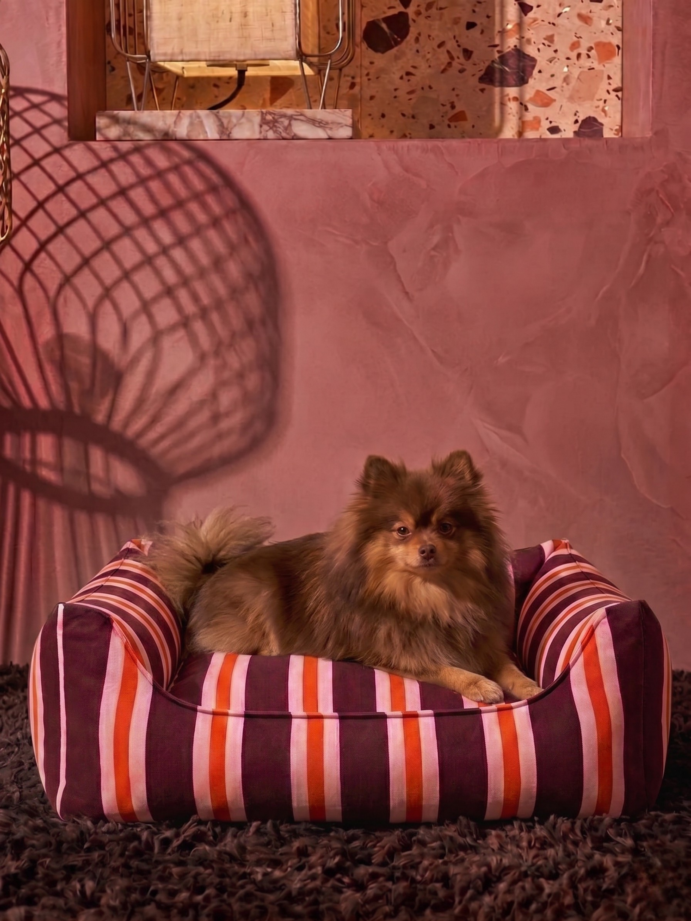 Veloura Rouge Sofa Köpek Yatağı