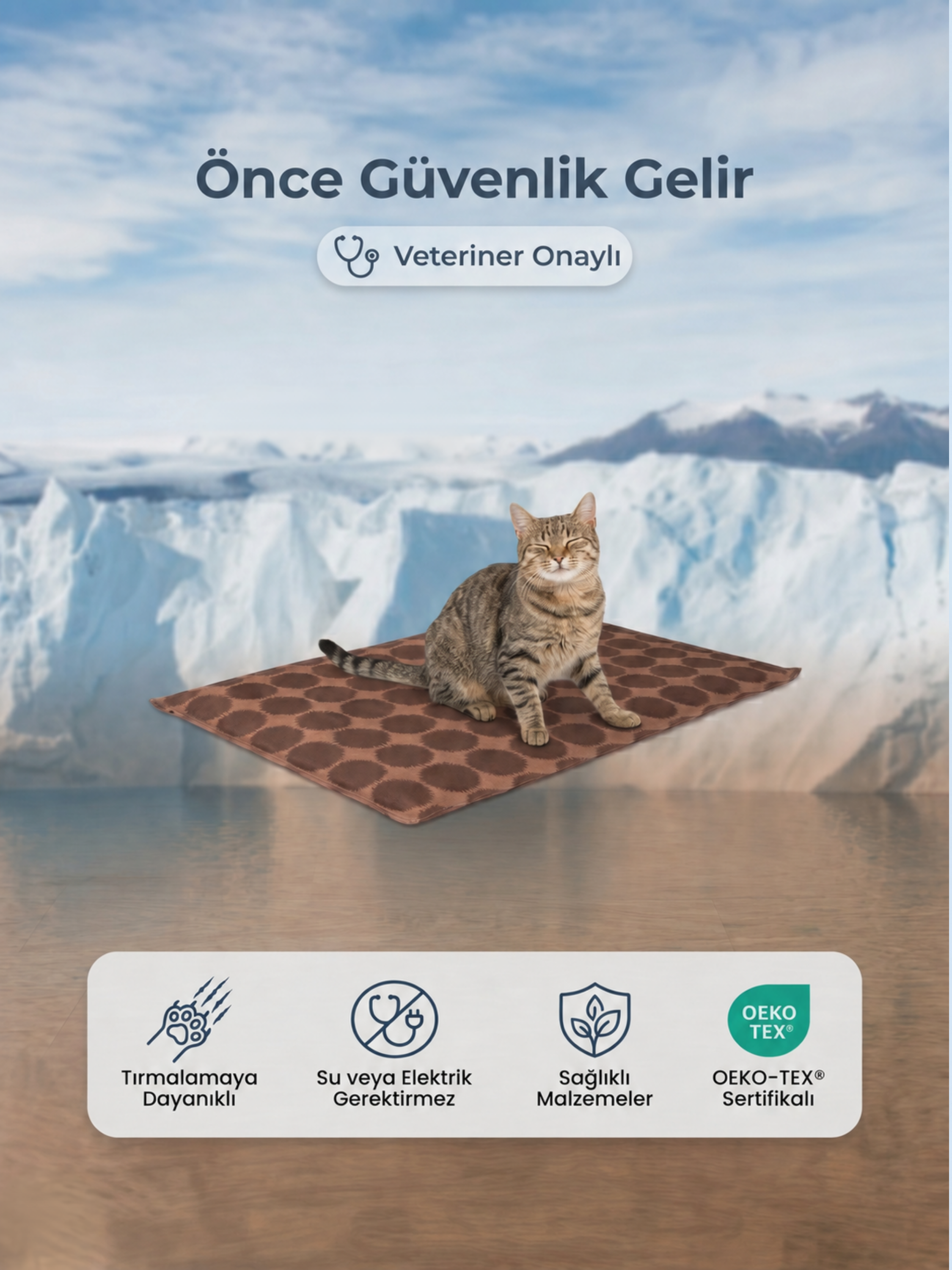 Pawways Soğuk Evcil Hayvan Matı